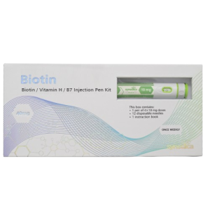 Kit de caneta injetora de biotina 40mg